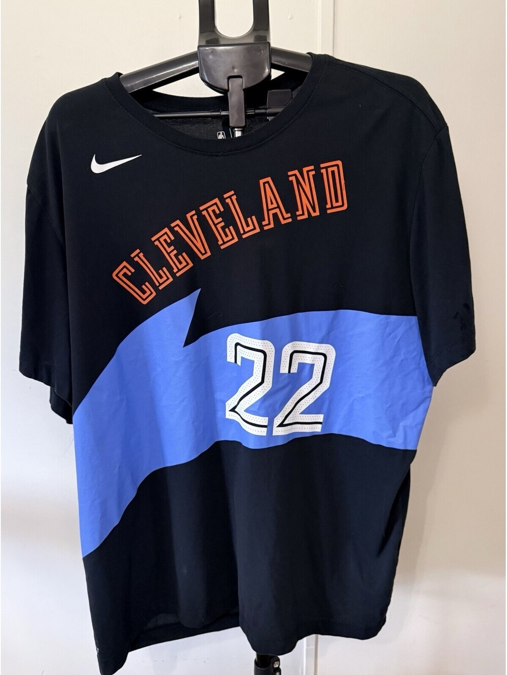 Cleveland Cavaliers Jersey Shirt Mens 3XL Black Nike Retro 90s Throwback 22 NBA